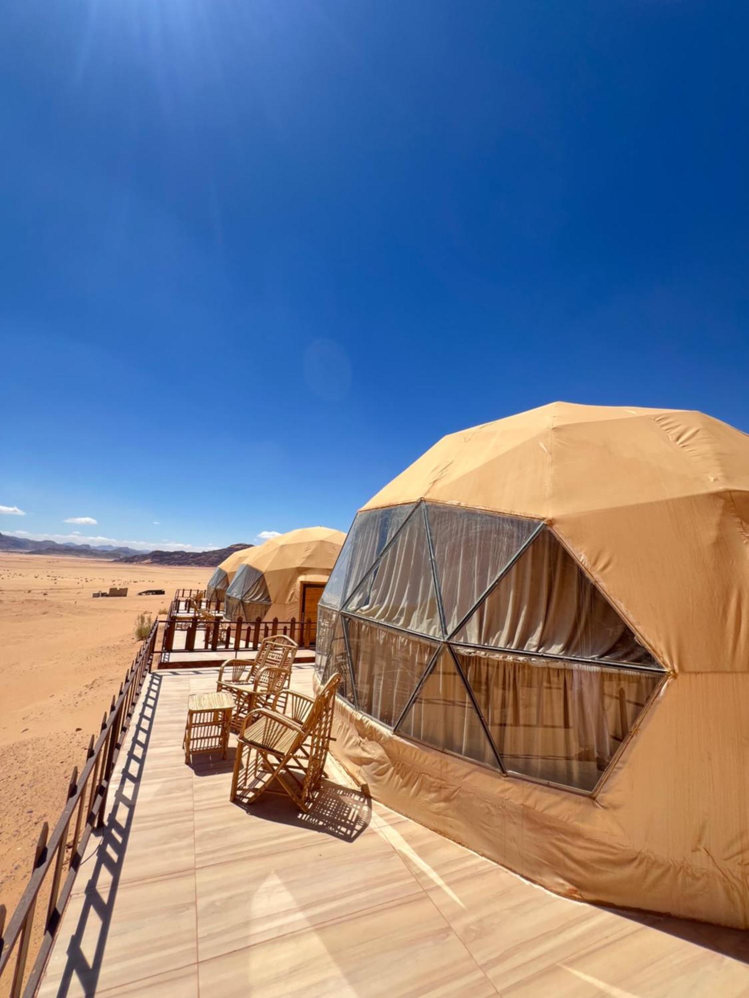 Wadi Rum Mars Camp Extérieur photo